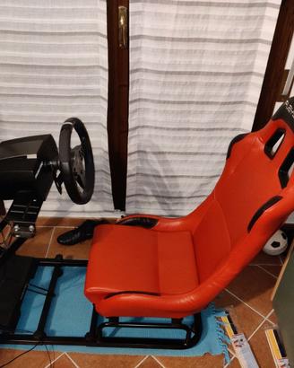 Simulatore Fanatec+Playseat