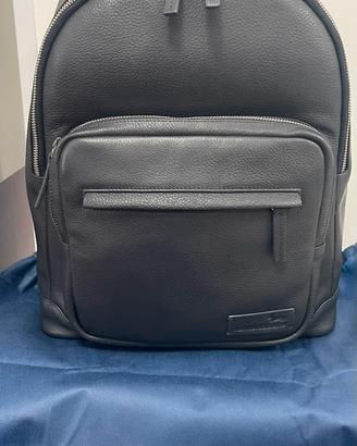 Harmont&Blain zaino pelle blu