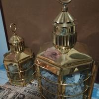 lampade in ottone in stile marinaro 