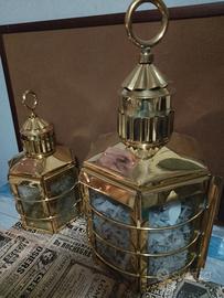 lampade in ottone in stile marinaro 