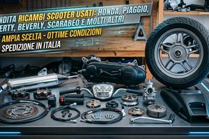 RICAMBI SCOOTER USATI – Ampia Disponibilità