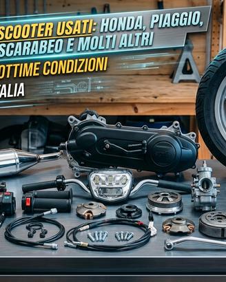 RICAMBI SCOOTER USATI – Ampia Disponibilità