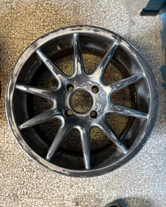 4 cerchi stilauto r15 sr500 da restaurare 4x100