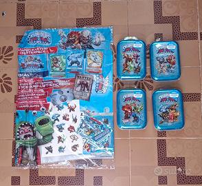 carte Skylanders Topps + rivista  starter album