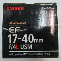 Canon EF 17-40/4.0 L USM