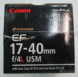 Canon EF 17-40/4.0 L USM