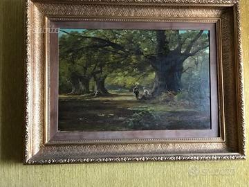 Quadro dipinto ottocento