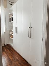 ARMADIO GUARDAROBA PAX IKEA CON SCARPIERA CASSETTI