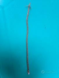Bracciale argento e zirconi