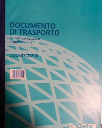 Documento di trasporto/fatture