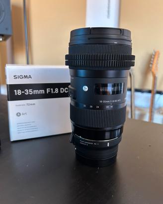 Sigma 18-35 f1.8 + mc 11