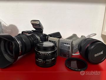 Olympus pen lite epl5 + OBIETTIVI e cavalletto