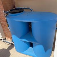 Cisterna Cordivari 500 lt + Motopompa Pedrollo