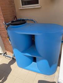 Cisterna Cordivari 500 lt + Motopompa Pedrollo