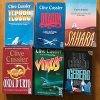 Clive Cussler 6 best seller con Dirk Pitt