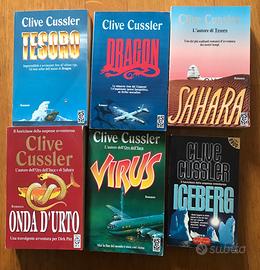 Clive Cussler 6 best seller con Dirk Pitt