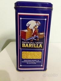 Scatola latta Barilla vintage