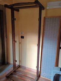 Letto singolo in legno