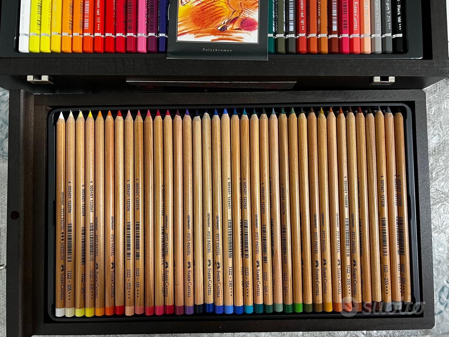 Pastelli Faber Castell 110086 Valigetta in Legno - Tutto per i bambini In  vendita a Napoli