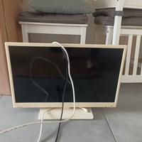 televisione bianco toshiba