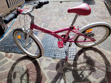 Bicicletta btwin modello 500 da bambina 20 pollici