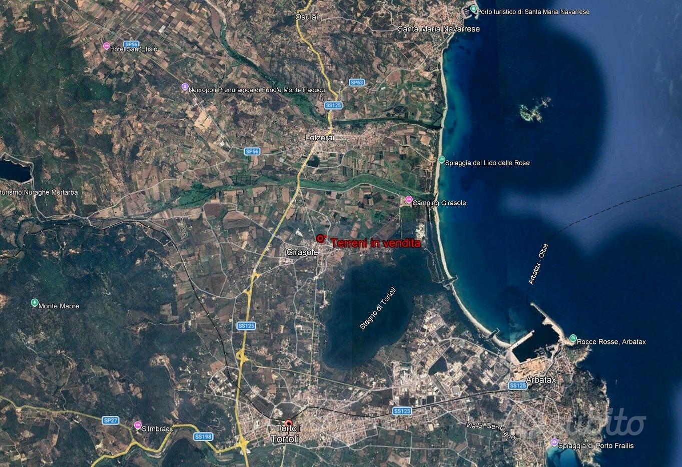 Terreni edificabili nel Comune di Girasole - Vista 2