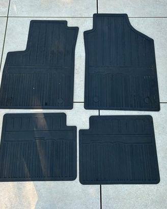 tappetini gomma originali per fiat 500