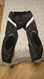 pantalone in pelle alpinestars tg 54