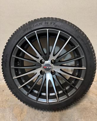 Cerchi in lega MAK 17" 4x98 + gomme invernali