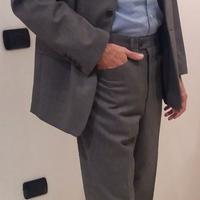 Completo grigio uomo, giacca pantaloni
