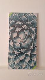 Quadro verde fantasia, 50x100 cm