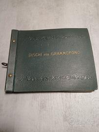 DISCHI 78 giri in album d'epoca!