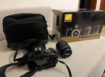 Macchina fotografica nikon D3000