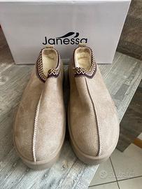 Scarpe con pelo morbido