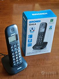CORDLESS DIGITAL DECT GAP - BRONDI GAIA - SINGOLO