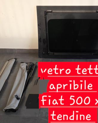 tetto apribile vetro Fiat 500x