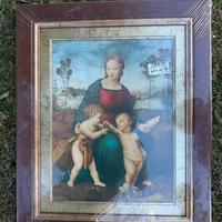 Quadro madonna con bambini