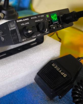 Mini Cb +Antenna base magnetica 