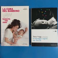 2 Libri di puericultura per neogenitori. Mondadori