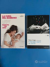 2 Libri di puericultura per neogenitori. Mondadori