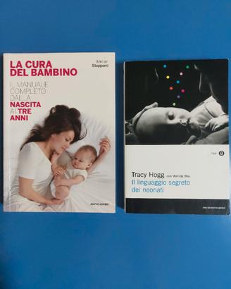 2 Libri di puericultura per neogenitori. Mondadori