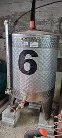 Serbatoio inox - Fermentatore inox refrigerato