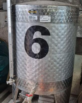 Serbatoio inox - Fermentatore inox refrigerato