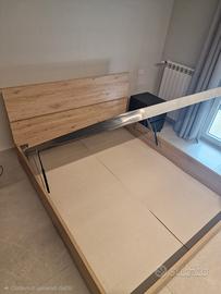 Letto Matrimoniale contenitore Sirio -  2019