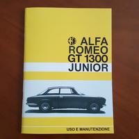 Uso e manutenzione Alfa Romeo GT 1300 Scalino I S
