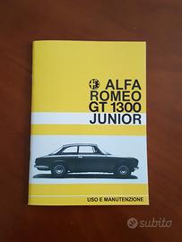 Uso e manutenzione Alfa Romeo GT 1300 Scalino I S