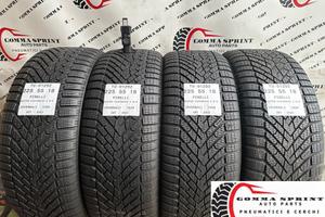 4 PNEUMATICI 225/55 R18 PIRELLI INVERNALI 95%