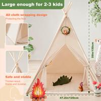 Tiny Land Tipi Tenda per Bambini con Luci Fatate