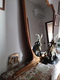 specchio  con appoggio da sopra mobile