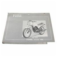 Catalogo ricambi Fantic Motor Strada 125 FM 400
